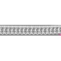 9297-0 PUNTILLA BOLILLO IZAR 25 MM. ALGODON 100% BLANCO Venta en piezas de 25.00 M