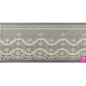 9310-102 PUNTILLA BOLILLO JACKY 60 MM. ALGODON 100% MARFIL Venta en piezas de 25.00 M