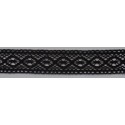 9316-004 ENTREDOS BOLILLO ENEBRO 25 MM. ALGODON 100% NEGRO Venta en piezas de 25.00 M