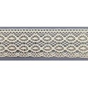 9318-102 PUNTILLA BOLILLO ENEBRO 45 MM. ALGODON 100% MARFIL Venta en piezas de 25.00 M