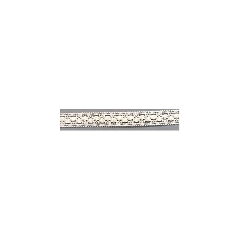9323-000 ENTREDOS BOLILLO ENELDO 15 MM. ALGODON 100% BLANCO Venta en piezas de 25.00 M