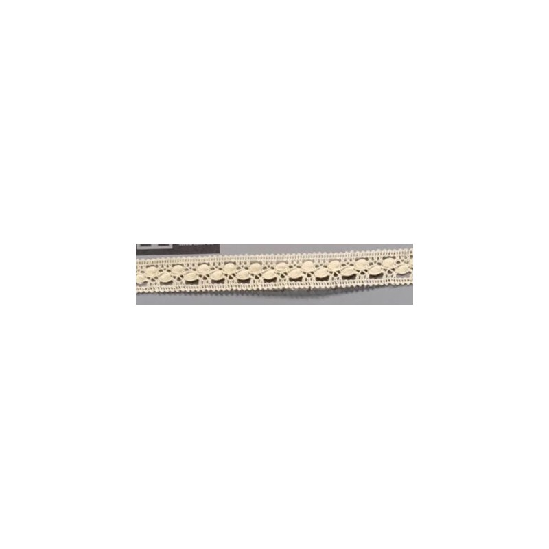 9323-102 ENTREDOS BOLILLO ENELDO 15 MM. ALGODON 100% MARFL Venta en piezas de 25.00 M