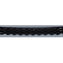 9324-004 PUNTILLA BOLILLO ENELDO 15 MM. ALGODON 100% NEGRO Venta en piezas de 25.00 M