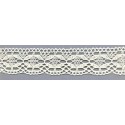9329-102 PUNTILLA BOLILLO DAIKON 30 MM. ALGODON 100% MARFIL Venta en piezas de 25.00 M