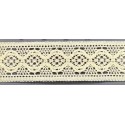 9334-102 PUNTILLA BOLILLO AJENUZ 55 MM. ALGODON 100% MARFIL Venta en piezas de 25.00 M