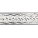 9336-000 ENTREDOS BOLILLO ALBAHACA 40 MM. ALGODON 100% BLANCO Venta en piezas de 25.00 M