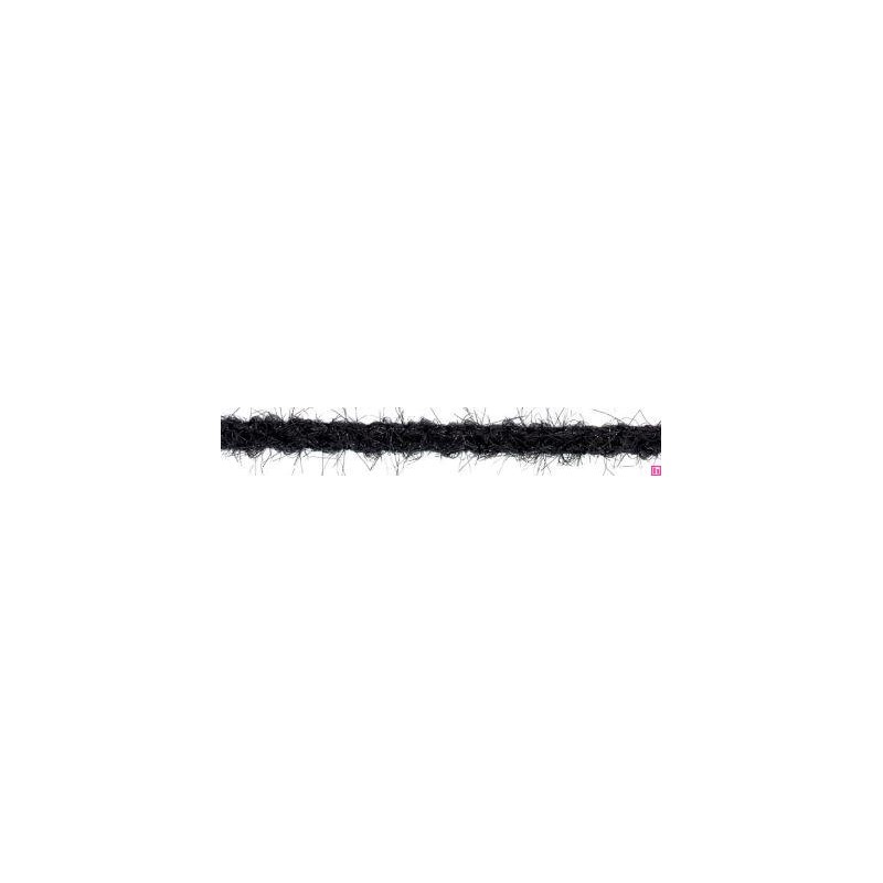 9349-9292 GALON FANTASIA 10 MM ILONA ACRILICO 50%-POLIAMIDA 30%-POL.METALIZADO 20% NEGRO Venta en piezas de 12.50 M