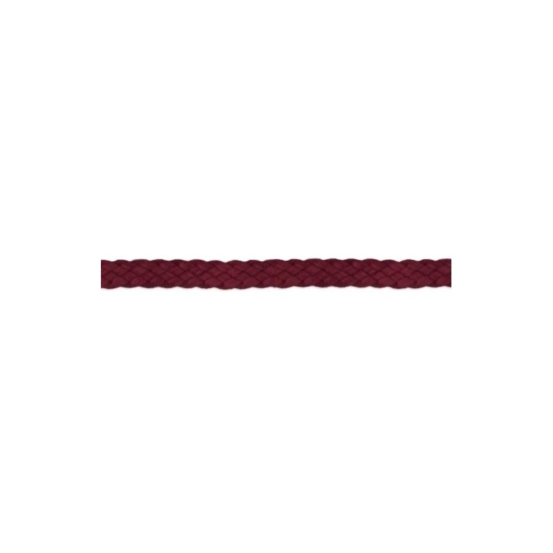 938003-0060 TRENZA FANTASIA CANISTEL 14 MM. ACRILICO 100% GRANATE Venta en piezas de 13.70 M
