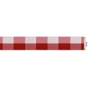 941204-25-0009 CINTA FANTASIA SAGITTA 25 MM. POLIESTER 50%-ALGODÓN 50% ROJO Venta en piezas de 22.70 M