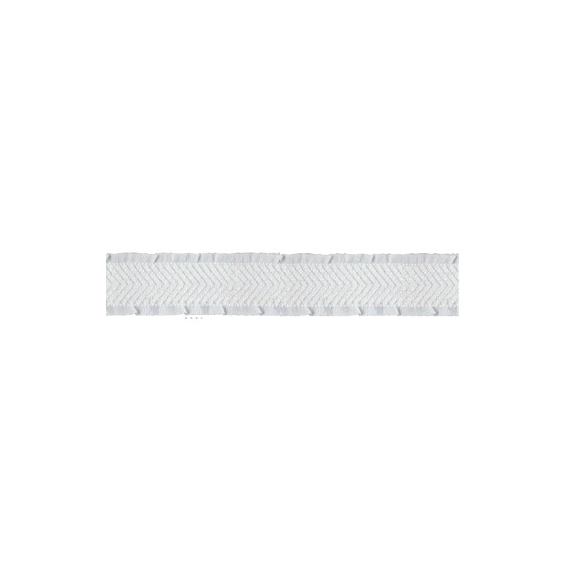 941316-01 CINTA FANTASIA NIHAR 25 MM. POLIESTER 100% BLANCO Venta en piezas de 18.20 M