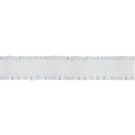 941316-01 CINTA FANTASIA NIHAR 25 MM. POLIESTER 100% BLANCO Venta en piezas de 18.20 M