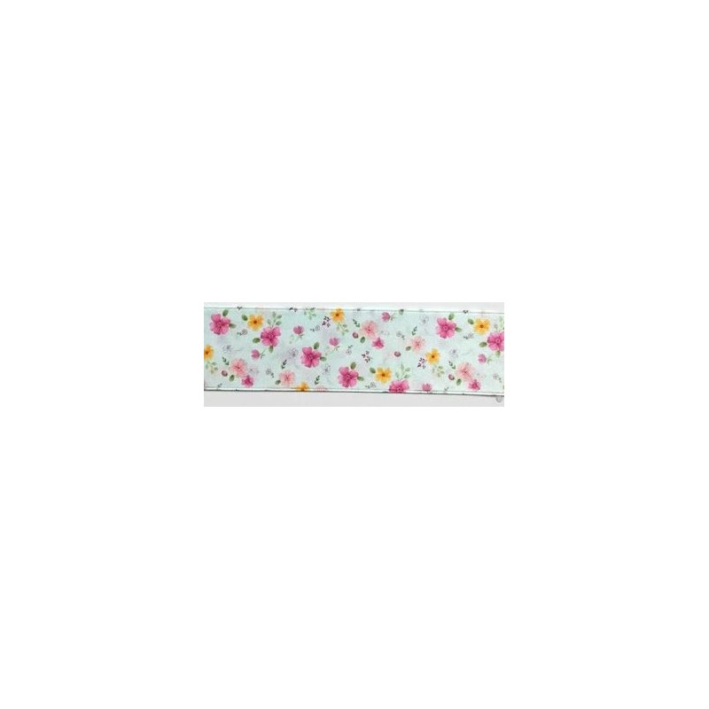 941317-40-3 CINTA ESTAMPADA DOBLE CARA KAILE 40 MM. POLIESTER 100% CIELO Venta en piezas de 22.80 M
