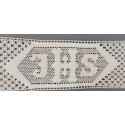 9475-000 ENTREDOS BOLILLO BOOZ 85 MM. ALGODON 100% BLANCO Venta en piezas de 25.00 M