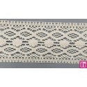 9480-102 ENTREDOS BOLILLO OSMARY 70 MM. ALGODON 100% MARFIL Venta en piezas de 25.00 M