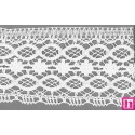 9482-0 PUNTILLA BOLILLO OSMARY 85 MM. ALGODON 100% BLANCO Venta en piezas de 25.00 M