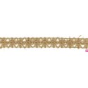 9548 GALON YUTE LEIRE 15 MM ALGODON 100% YUTE 95%-ACRILICO 5% CRUDO Venta en piezas de 25.00 M
