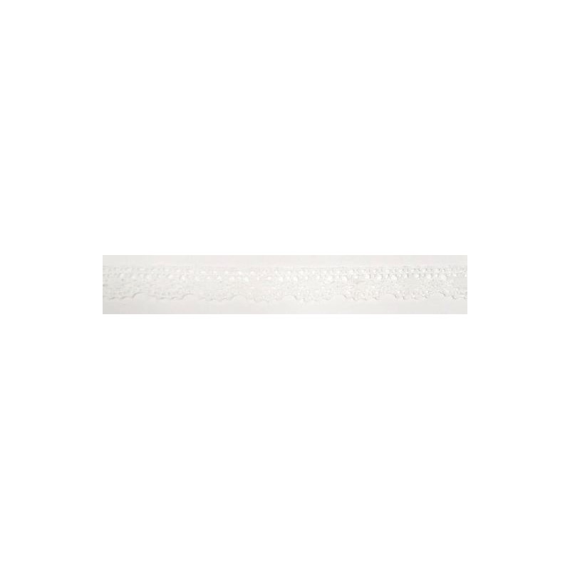 9614-000 PUNTILLA BOLILLO VENUS 15 MM. POLIESTER 100% BLANCO Venta en piezas de 25.00 M