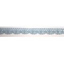 9614-071 PUNTILLA BOLILLO VENUS 15 MM. POLIESTER 100% CELESTE Venta en piezas de 25.00 M