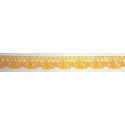 9614-502 PUNTILLA BOLILLO VENUS 15 MM. POLIESTER 100% VAINILLA Venta en piezas de 25.00 M