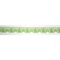 9614-603 PUNTILLA BOLILLO VENUS 15 MM. POLIESTER 100% VERDE Venta en piezas de 25.00 M