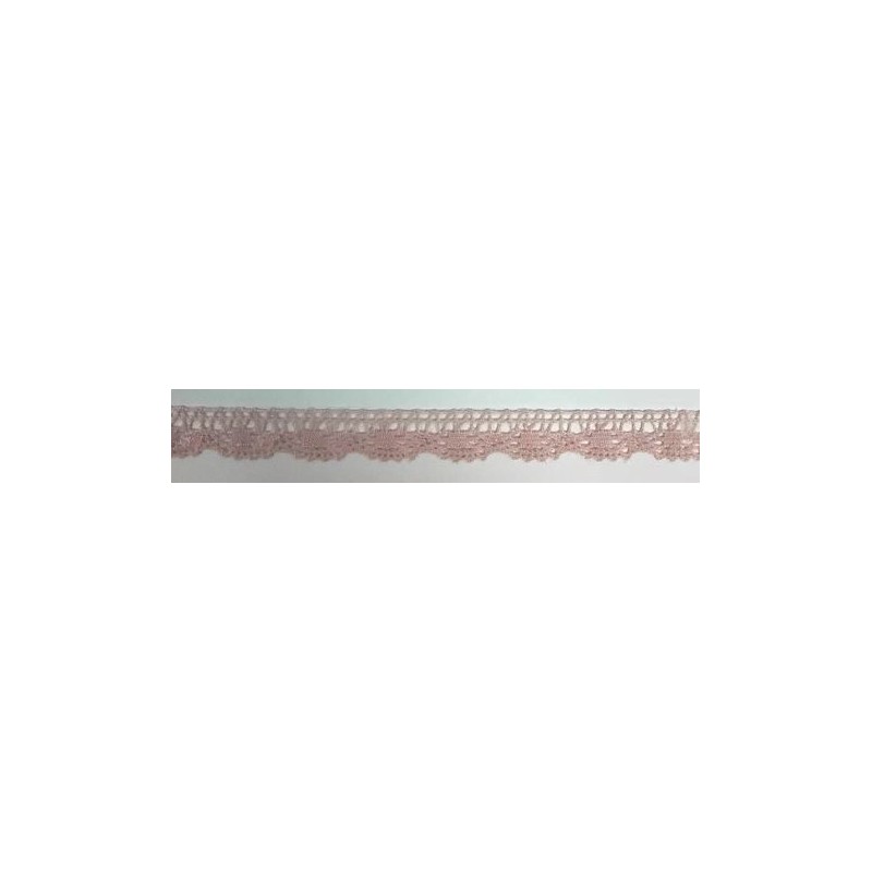 9614-900 PUNTILLA BOLILLO VENUS 15 MM. POLIESTER 100% NUDE Venta en piezas de 25.00 M