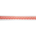 9616-019 PUNTILLA BOLILLO NYX 12 MM. POLIESTER 100% CORAL Venta en piezas de 25.00 M