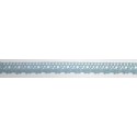 9616-071 PUNTILLA BOLILLO NYX 12 MM. POLIESTER 100% CELESTE Venta en piezas de 25.00 M