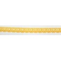 9616-502 PUNTILLA BOLILLO NYX 12 MM. POLIESTER 100% VAINILLA Venta en piezas de 25.00 M