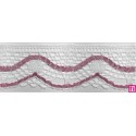 9622-009 PUNTILLA BOLILLO KEILY 45 MM. POLIESTER 100% BLANCO/MAQUILLAJE Venta en piezas de 25.00 M