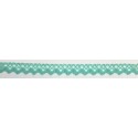 9625-031 PUNTILLA BOLILLO XAMIRA 15 MM. POLIESTER 100% MENTA Venta en piezas de 25.00 M