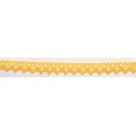 9625-502 PUNTILLA BOLILLO XAMIRA 15 MM. POLIESTER 100% VAINILLA Venta en piezas de 25.00 M