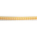 9626-502 PUNTILLA BOLILLO PAULINA 15 MM. POLIESTER 100% VAINILLA Venta en piezas de 25.00 M