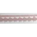 9626-900 PUNTILLA BOLILLO PAULINA 15 MM. POLIESTER 100% NUDE Venta en piezas de 25.00 M