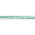 9627-031 PUNTILLA BOLILLO CASSIA 10 MM. POLIESTER 100% MENTA Venta en piezas de 25.00 M