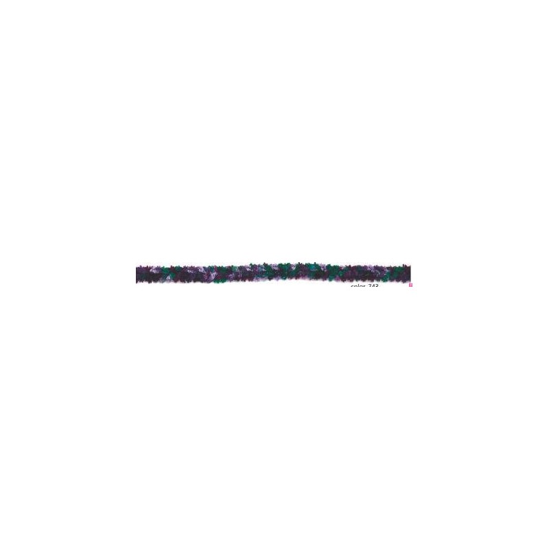 9648-743 GALON FANTASIA MENELIK 10 MM. POLIESTER RECICLADO 97%-POLIESTER 3% MORADO Venta en piezas de 12.50 M
