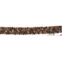 9649-190 GALON FANTASIA MENELIK 20 MM. POLIESTER RECICLADO 97%-POLIESTER 3% MARRON Venta en piezas de 12.50 M