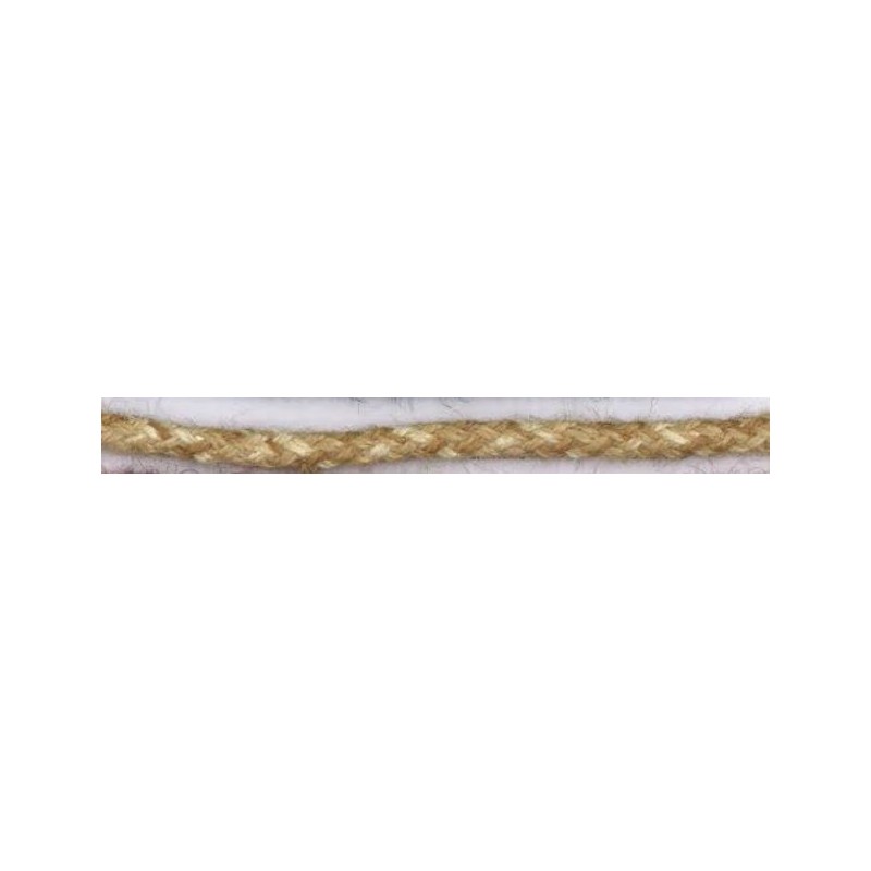 9700-8-190 CORDON FANTASIA VILMARK 8 MM. YUTE 90%-ALGODON 10% BEIG Venta en piezas de 25.00 M
