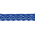 9702-18 PUNTILLA BOLILLO AURORA 30 MM. ALGODON 100% AZUL Venta en piezas de 25.00 M