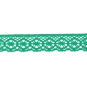 9702-31 PUNTILLA BOLILLO AURORA 30 MM. ALGODON 100% VERDE Venta en piezas de 25.00 M
