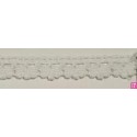 9706-0 PUNTILLA BOLILLO DIEGO 12 MM. ALGODON 100% BLANCO Venta en piezas de 25.00 M