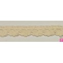 9706-102 PUNTILLA BOLILLO DIEGO 12 MM. ALGODON 100% MARFIL Venta en piezas de 25.00 M