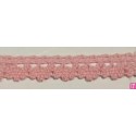 9706-36 PUNTILLA BOLILLO DIEGO 12 MM. ALGODON 100% ROSA Venta en piezas de 25.00 M