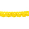 9706-6 PUNTILLA BOLILLO DIEGO 12 MM. ALGODON 100% AMARILLO Venta en piezas de 25.00 M