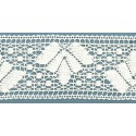 9707-0 ENTREDOS BOLILLO CHARO 65 MM. ALGODON 100% BLANCO Venta en piezas de 25.00 M