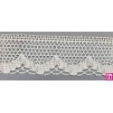 9815-104 PUNTILLA BOLILLO ABIGAL 50 MM. ALGODON 100% NATURAL Venta en piezas de 25.00 M