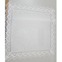 982994-000 PAÑUELO ENCAJE ALGODON 100% BLANCO Venta en piezas de 1.00 U