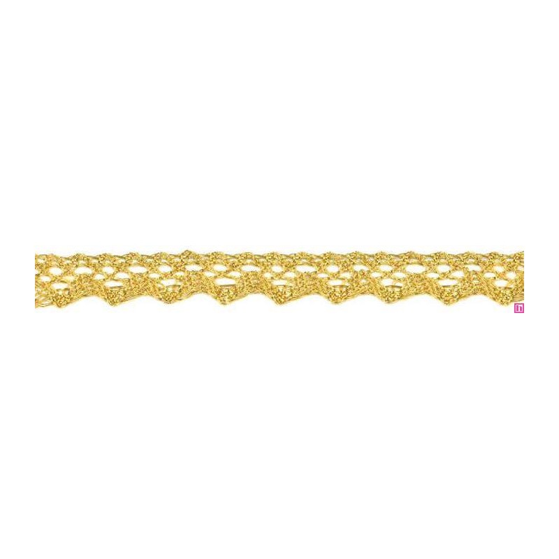 9906-95 REMATE BOLILLO 15 MM MOANA METALOPLASTICO 100% ORO Venta en piezas de 25.00 M