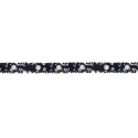 994105-0020 CINTA FANTASIA PERLA BAHAN 15 MM. POLIESTER 100% MARINO Venta en piezas de 20.00 M