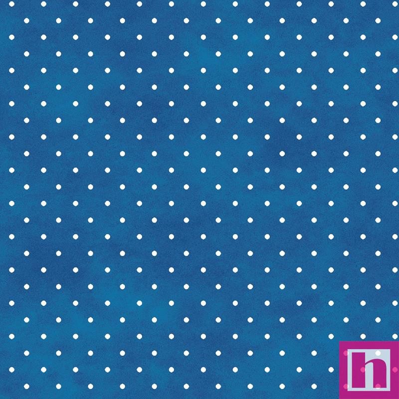 P0017-MAS609-QB PATCH. AMERICANO BEAUTIFUL BASICS (046) CLASSIC DOT-110 CM. ALGODON 100% AZUL IMPERIAL Venta en piezas de 4.55 M