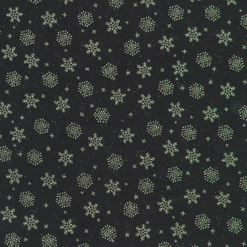 P135-SRKD-23911-2 PATCH. AMERICANO TINY TIDINGS (20) 110 CM. ALGODON 100% NEGRO Venta en piezas de 7.00 M